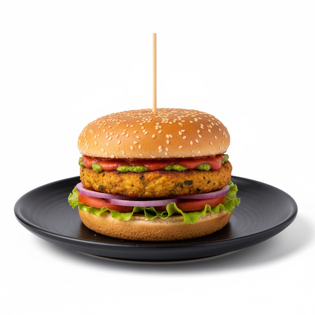Veg Tandoori Burger